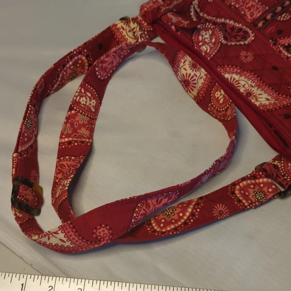 Vera Bradley Retired Mesa Red Crossbody Bag 2006